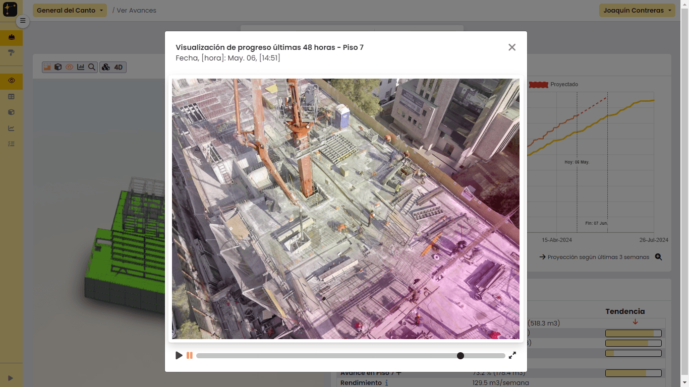 Real-time Job Site Visualization