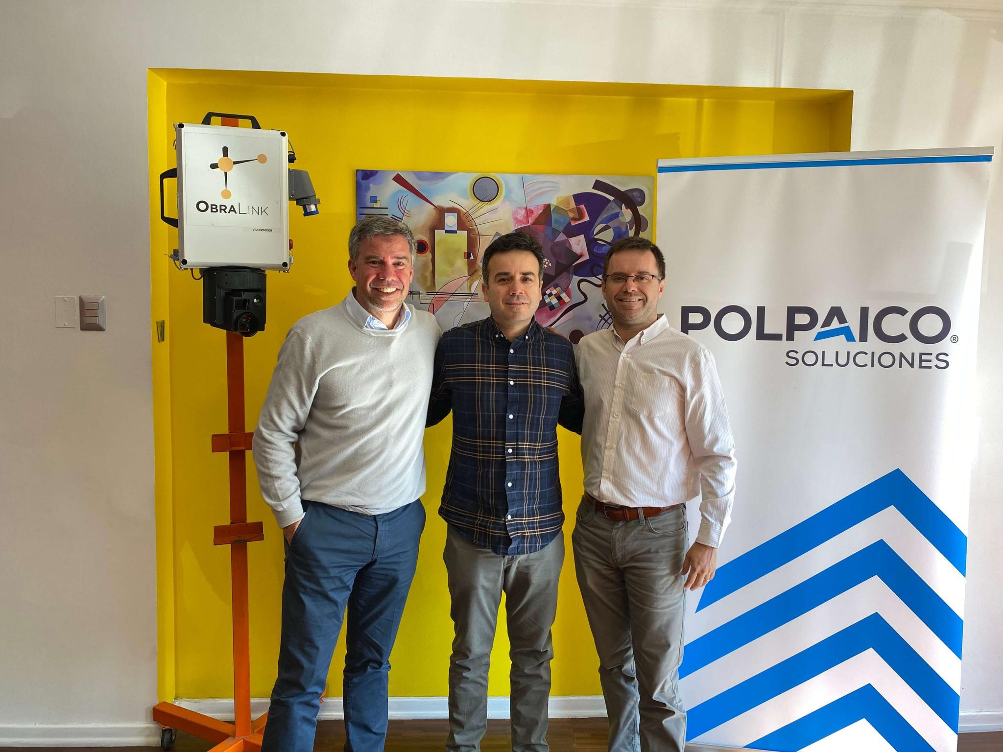Polpaico Soluciones invests in Startup ObraLink to incorporate innovative technology in the monitoring of construction projects